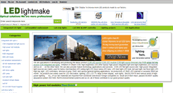 Desktop Screenshot of ledlightmake.com